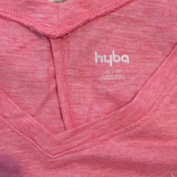 ✨3/20✨ Pink heather panelled activewear top HYBA - Picture 5 of 6